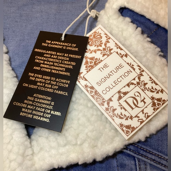 DG2 by Diane Gilman HSN New Classic Stretch Denim Jacket Women - Picture 6 of 9